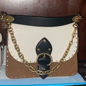 BNWT COACH color block beat multi faceted crossbody bag